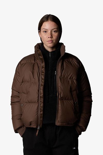 THE NORTH FACE W down Paralta Puffer Women's Brown Coat Nf0A3Ysd1Oi1