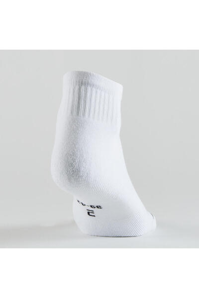 Decathlon Artengo Tennis Socks - Medium Size - 3 Pairs - White - Rs 100