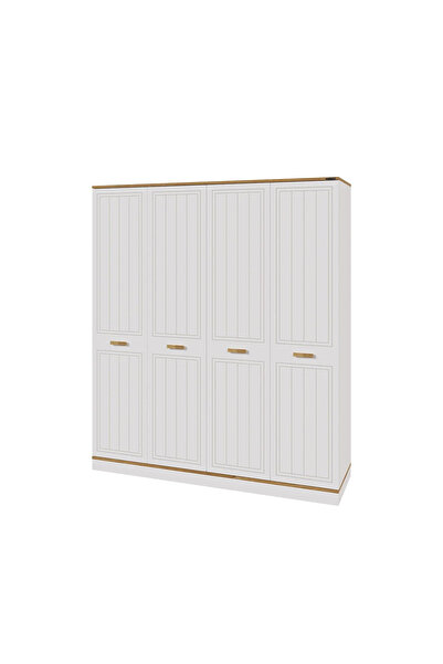 Lajivert Bella 4 Kapaklı Dolap