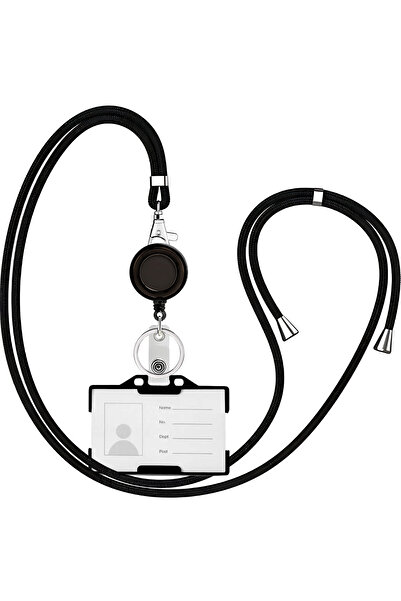 excarpin Suport pentru carduri pentru personal cu șnur extra lung reglabil cu...