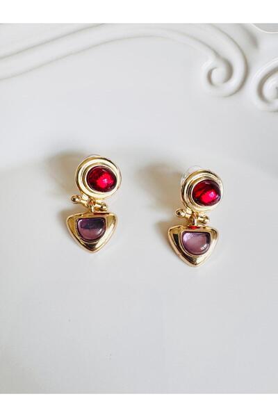 DEVİ fashion Vintage Stone Earrings