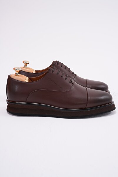 Faruk balkanas Utarit Model Genuine Natural Leather Rubber Sole Casual Shoes