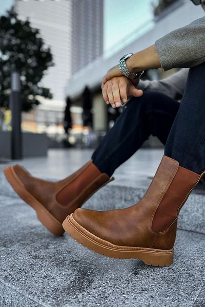 Chekich Crt Alaska Tan Men's Boots