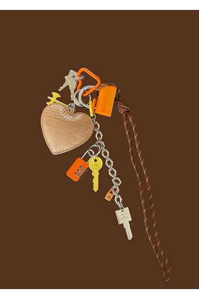Charming Key Vibes Bag Charm Bag Accessory