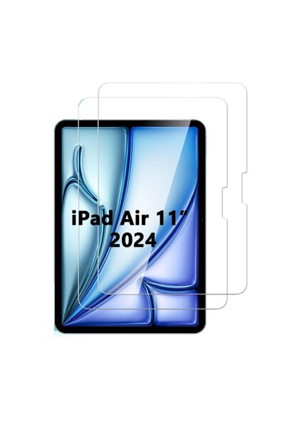 UnDePlus واقي شاشة من الزجاج المقسى لجهاز iPad Air 11 بوصة M2/m3 2025-2024