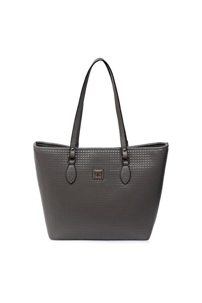 gio&mi Dastin El Ve Omuz Çantası Çok Gözlü Kullanışlı - Taba Açık Vizon