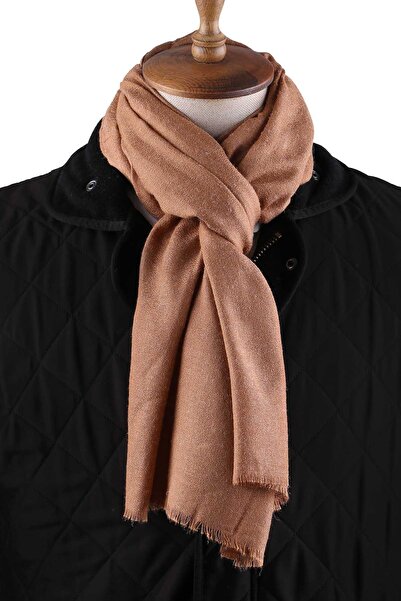 Kravatkolik Unisex Χρυσό Απλό Σάλι Κασκόλ - K636