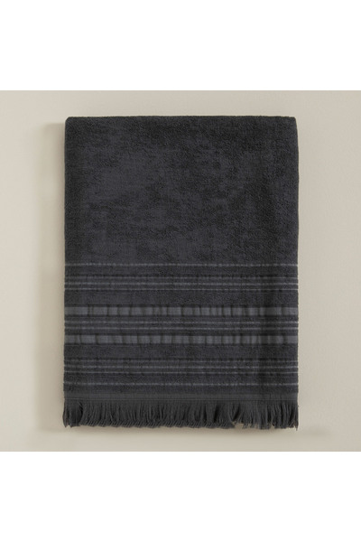 Chakra Derin Banyo Havlusu 100x150 Cm Antrasit/gri