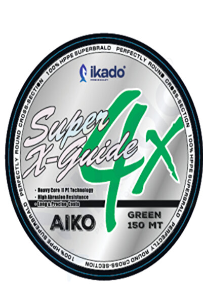 İKADO IKADO AIKO 4X 150MT خط صيد - أخضر