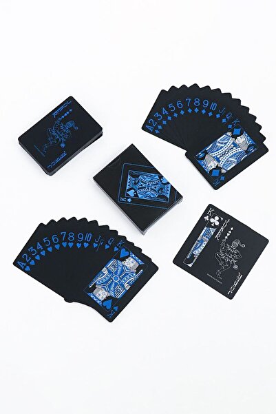 Weather Forecast Silver Blue Playing Card Plastic Waterproof Playing Card Gin954Mv