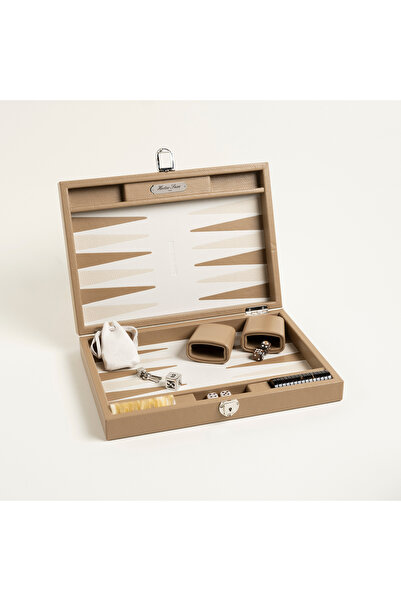 Zsa Zsa Zsu Hector Saxe Cognac Leather Tavla Hediyelik Eşya 50x37 Cm Bej