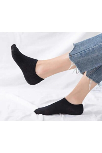 BELİNAY SOCKS عبوة اقتصادية مكونة من 10 جوارب سوداء للجنسين