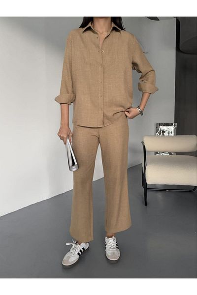 Semesia Women's Premium Shirt and Trousers Set