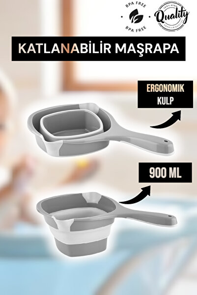 QLUX IDEAS Katlanabilir Banyo Akordion Maşrapa