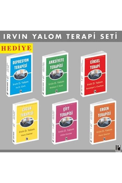 Pozitif Yayınları Irvin Yalom 6'lı Terapi Seti Hediyeli
