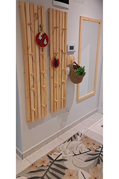 Akgül ev ve bahçe tekstil mobilya AHŞAP MONT ASKLIĞI PORTMANTO HOL VESTIYER A...