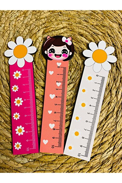 DKY ДЕРЕВ'ЯНИЙ ДИТЯЧИЙ 3-Х ПАРТІЙНИЙ НАБІР ЛІНІЙОК