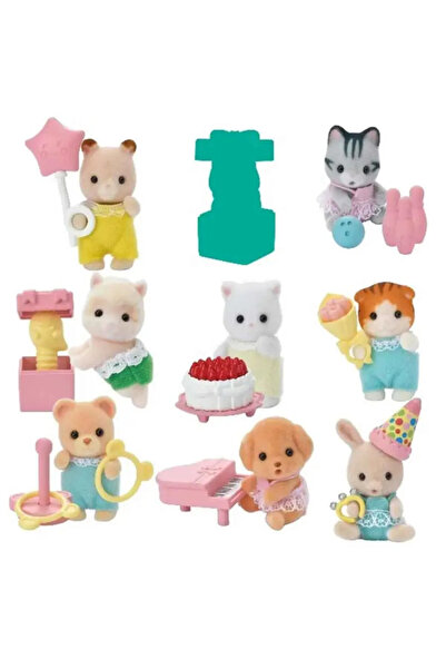 SYLVANIAN FAMILIES سلسلة حفلات الدمية الصغيرة 5463