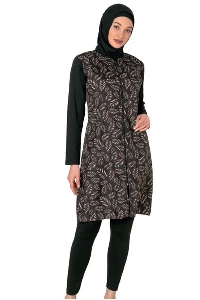 DEFNADA Fantasy 3439 Patterned Hijab Swimsuit