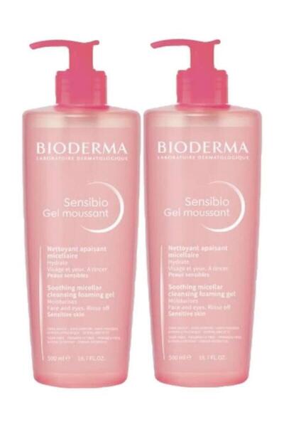 Bioderma Sensibio Foaming Gel 500 ml 2 Adet