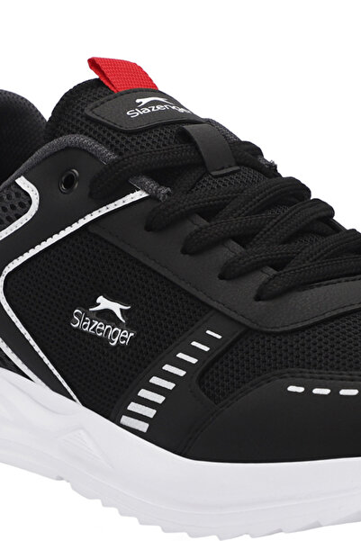 Slazenger GUMMY I Erkek  Siyah / Beyaz Koşu & Yürüyüş Spor Ayakkabısı