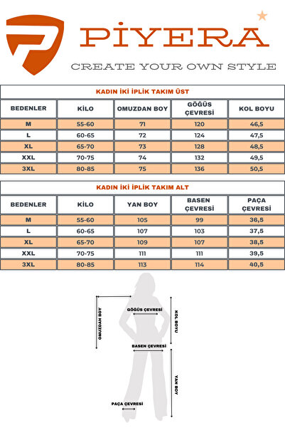 Piyera Women's Sweat Red Two Thread Top Stitching Detailed Long Sleeve Tracksuit Set - 7643