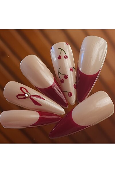 Mistik Butik Takma Tırnak Stiletto 470