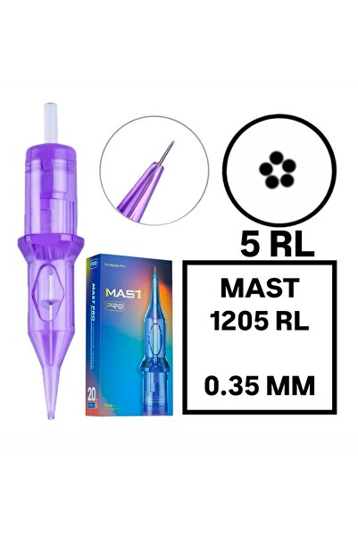 MAST Pro Cartridges 1 Kutu - Pro - 1205rl - 0.35mm - Kartuş Dövme Ve Kalıcı M...