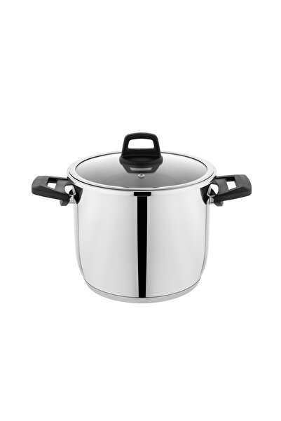 Schafer Cooky Düdüklü Tencere Seti 4+6,5 L-Siyah/Gri