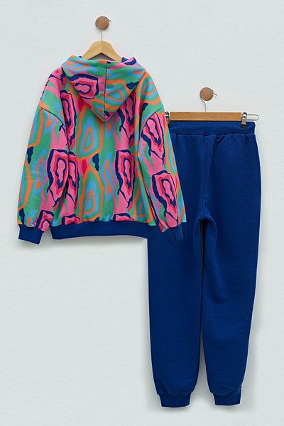 for you kids Patterned Tracksuit Set