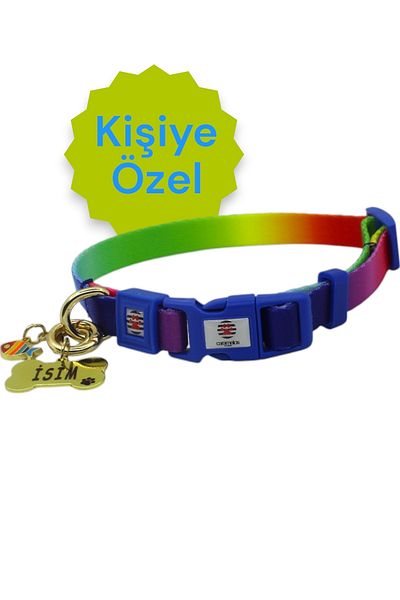 CARAMELOS 1.5cm Stainless Name Puppy and Small Herring Dog Collar - Special for Winter