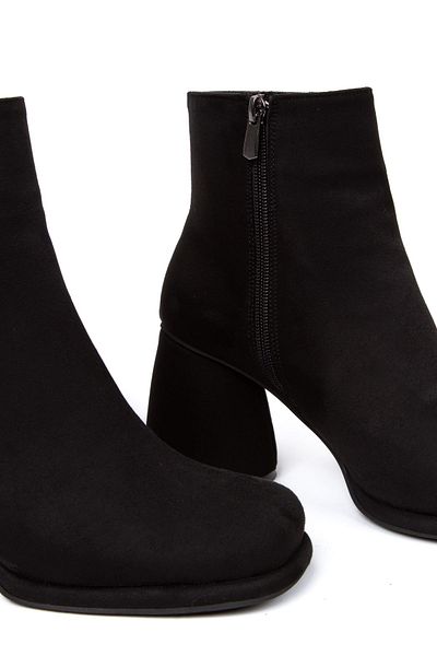 derithy Ralento Boots-black Suede-byc0210