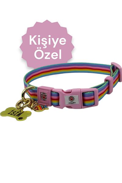 CARAMELOS 1.5cm Stainless Name Puppy and Small Herring Dog Collar - Special for Winter