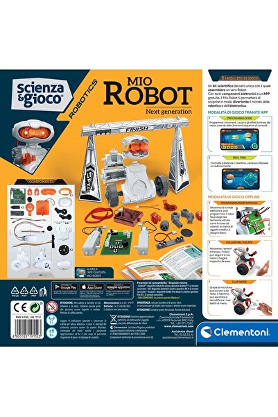 CLEMENTONI Hediye Oyuncak Hediye Oyuncak Hediye Oyuncak Clementoni Robotik Laboratuvar Mio Robot