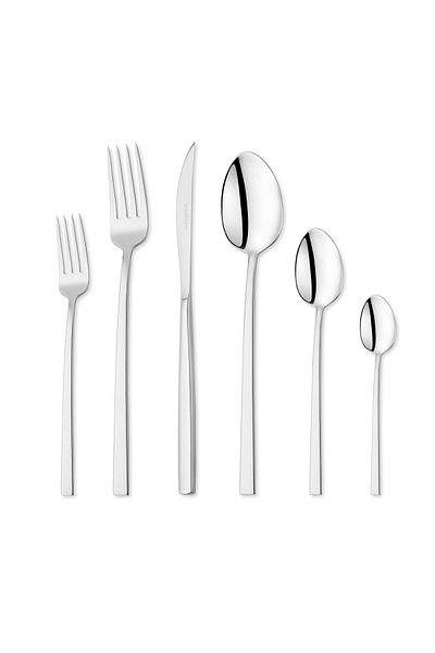 Schafer Hamburg 72 Piece Fork Spoon Knife Set-Silver06