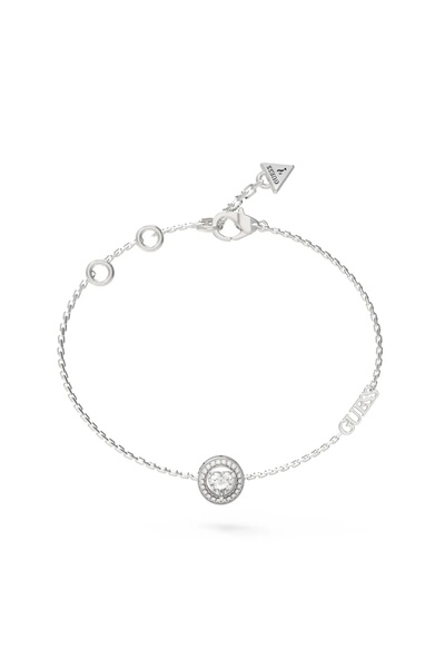 Guess JGUJUBB04668JWRHS سوار نسائي على شكل قلب