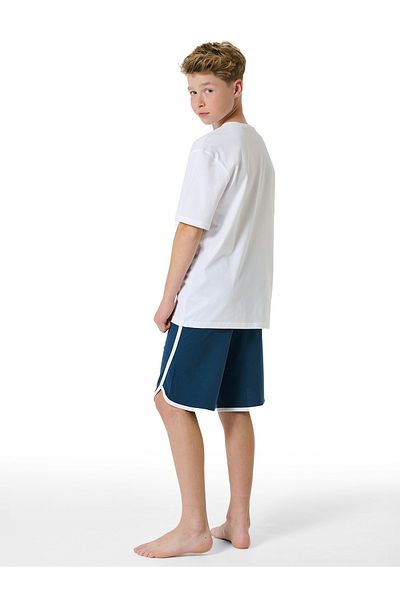 Schiesser Pyjama Cotton Schlafanzug Schlafmode Bequem