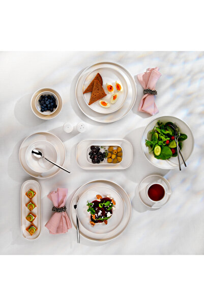 Schafer Jane Yemek Ve Kahvaltı Takımı 51 Parça-beyaz