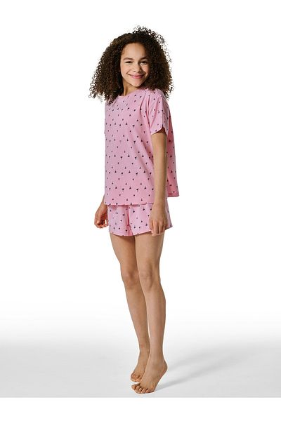 Schiesser Shorty Nightwear Leichter Schlafanzug Kurz