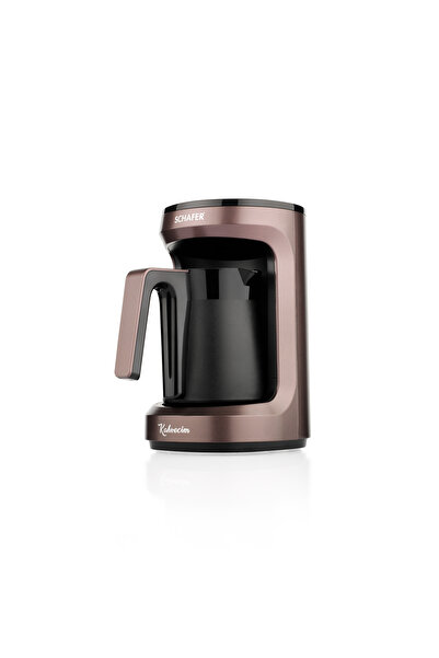 Schafer Kahvecim Otomatik Türk Kahve Makinesi-Kahverengi