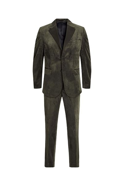 Jack & Jones Premium Einreihiger Blazer und Hose JPRVELVET Slim Fit Anzug