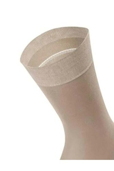 Weweus Мъжки бежови супер тънки памучни чорапи 305