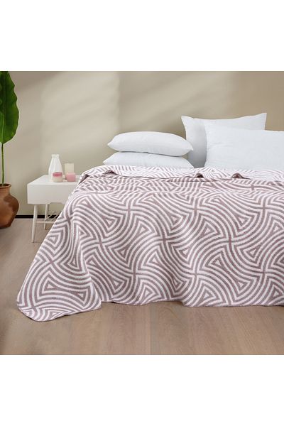 Schafer Casilla Double Blanket 200X220-Purple