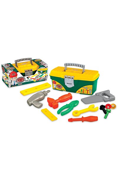 FABBA TOYS Alet Çantası 03030 Çocuklar İçin Gerçekçi Tamir Oyuncak Seti