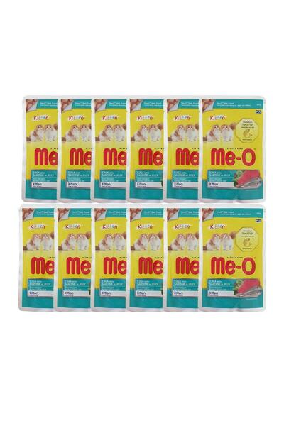 me-o Yavru Kediler Için Jöle Içinde Ton Balıklı Ve Sardalyalı Yaş Mama 80 gr ...