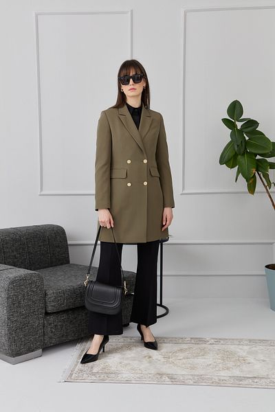 Fatma Atasoy Black Flared Trousers