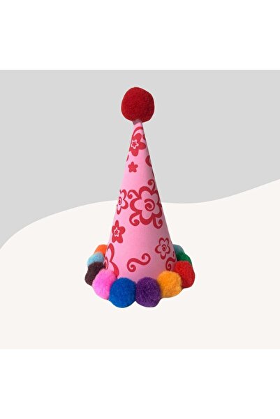 Miçikopet Kediler ve Küçük Irk Köpekler İçin Parti Şapkası P14 (El Yapımı)