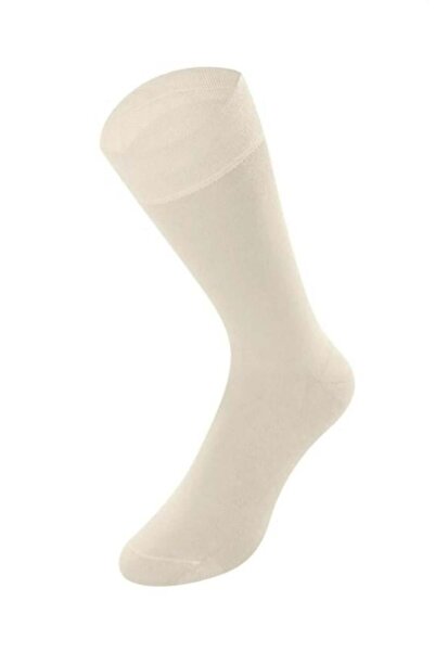 Weweus Ανδρικές μπεζ φυσικές εξαιρετικά λεπτές κάλτσες πολυτελείας μπαμπού 269