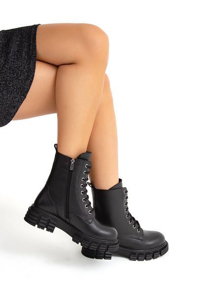 Tamer Tanca Women's Leather Boots 927 40297 Bn Boots Sk22/23