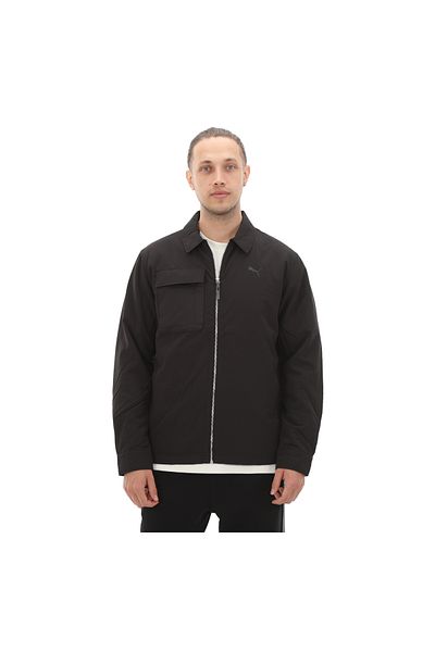 Puma 626473 -01 Ανδρικό Μαύρο Διαγώνιο Μπουφάν